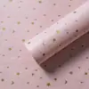 Papel para Embalagem de Buquê Estilo Ins Papel Pera da Neve Papel de Alta Qualidade para Embalagem de Flores Papel Forrado Materiais para Floricultura Suprimentos