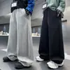Ropa para Niños Pantalones de Punto Anchos para Niños Mayores Primavera Nueva 2026 Primavera y Otoño Color Sólido Holgado Pantalones Deportivos Venta al por Mayor Transfronterizo