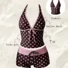 2027 Novo Roupa de Banho Transfronteiriça Tailândia Novo Biquíni Sexy de Bolinhas Conjunto de Biquíni de Bolinhas
