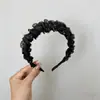 Diadema Exquisito de Rede com Dentes de Cristal para Mulheres, Estilo Novo, Diadema Fofo de Topo Alto, Versátil para Lavar o Rosto e Gerenciar Fios Soltos