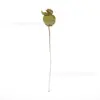Pequena fruta de romã única de espuma verde de simulação fresca, materiais decorativos para arranjo de flores de guirlanda de rattan de Natal DIY feito à mão