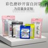 Bolsa Plana de Papel de Aluminio con Cierre Hermético, Ventana Transparente Mate, Reutilizable