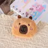 Broche de Pelúcia Fofo de Capivara Acessórios de Roupa DIY Acessórios para Sapatos e Chapéus Broche de Capivara Pequena Desenho Animado