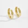 Brincos de Argola Retrô Andy Wen para Mulheres, Design de Nicho, Versátil para o Dia a Dia, Exclusivos Ear Clips e Brincos da Moda Europeia e Americana