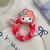 Corda de Cabelo Trançada Grossa Colorida de Celebridade da Internet Infantil Adorno de Cabeça Fofo Desenho Animado Sanrio Corda de Cabelo Acessórios de Cabelo para Menina