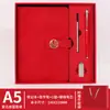 Set de Regalo de Cuaderno A5 de Negocios Sencillo con Logo Personalizado, Termo de Alta Calidad, Regalo Corporativo