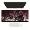 Alfombrilla de Ratón para Videojuegos E-Sports Bidimensional de Personajes de Anime, Alfombrilla Grande de Escritorio para Teclado de Computadora Gruesa y Resistente a las Manchas