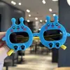 Nuevas gafas de sol divertidas para niños, gafas de dibujos animados de monstruo pequeño, gafas de juguete para niños, gafas para fotos, estilo hip hop para niño