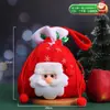 Decoração de Natal Sacola de Presente de Véspera de Natal Sacola de Doces de Natal Sacola de Presente Velhinho Fofo Sacola de Maçã Sacola Tote Infantil