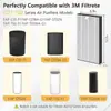 Compatible con Elementos de Filtro para Purificador de Aire 3m Filtrete C01/T02/Fap-C01-F1/Fap-T02-F1