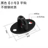 Placa de Ojo Ovalada de Diamante de Acero Inoxidable Sólido Gancho Fijo Gancho Gancho para Ventilador de Techo Gancho para Saco de Arena Gancho para Luz Gancho en Forma de U Gancho de Carga