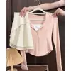Artística Preguiçosa Nova Moda Verão Exterior Anti-UV Seda Gelada Protetor Solar Jaqueta Elegante Tendência Simples