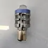 Nuevo Faro LED para Motocicleta Súper Brillante Luz Fuerte Proyector de Doble Haz H6 Scooter Eléctrico BA20D Ojo de Pez Integrado Luz Alta/Baja