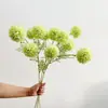 Estilo Nórdico Ins Hogar Vestido Suave Flor de Simulación Diente de León Flor de Boda Bola de Cebolla Cuatro Decoraciones de Hortensia Paisaje