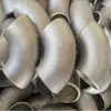 Tubo de Joelho Curvo Grande Sem Costura de Aço Inoxidável, Grande Diâmetro, Espessura de Parede Estendida, Joelho Industrial de Raio Grande, Tubo de Joelho de Aço Inoxidável 304