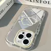 Estojo de Espelho Bege Gatinho Adequado para Capa de Celular Apple 16Promax Iphone17 Nicho 1413 Capa Dura 12/11