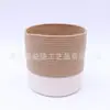 Cubo de almacenamiento de juguetes de varios tamaños al por mayor de fábrica, cesta tejida con cuerda de algodón de estilo europeo para artículos diversos, cesta para guardar ropa sucia y cambiarse