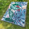 Manta de Línea Personalizada, Manta de Camping, Alfombra, Manta de Picnic, Manta de Sofá, Manta Multifuncional Estilo Étnico Bohemio