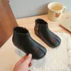 Botines de Piel para Niña 2026 Otoño Más Vendido Suela Suave Antideslizantes Botas Martin para Bebé Color Sólido Versátil Zapatos Individuales