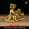 Ornamento de Tartaruga Dragão de Latão, Tartaruga Dinheiro Bagua, Tartaruga Cabeça de Dragão de Cobre, Peça de Exibição para Decoração de Casa, Escritório, Sala de Estar, Loja
