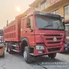 Exportar Camión Volquete de Ingeniería Usado Camión Volquete Howo Camión Volquete de Ocho Ruedas Traseras Howo Volquete Lateral