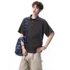 Camiseta de Manga Corta de Lyocell Tencel Lino para Hombre y Mujer, Verano Fina, Transpirable, Holgada, Anti-Arrugas, Seda de Hielo, Moderna, de Secado Rápido