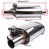 Tubo de escape de tambor de válvula de vacío universal para automóvil con controlador y silenciador de escape de tambor de válvula de sonido variable con control remoto