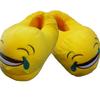 Pantuflas de cara sonriente QQ expresión pantuflas de algodón fabricantes venden directamente venta al por mayor mixta se puede enviar en nombre