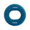 Fortalecedor de agarre de mano, dispositivo de entrenamiento muscular para dedos, material de silicona, para restaurar la fuerza, anillo de goma, ejercitador de muñeca, diseño circular, equipo de rehabilitación y fitness