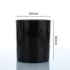 Tazas de Velas Aromáticas con Tapa al por Mayor en Stock para Navidad, Bodas, Banquetes, Portavelas de Moda, Adornos de Vidrio Románticos para Restaurantes