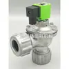 Válvula de Pulso Electromagnético DMF-ZM-25 40S 20 Ángulo Recto Tipo Tuerca 61 1.5 pulgadas Conexión Rápida Colector de Polvo