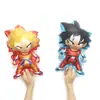 Globos de Papel de Aluminio de Dragon Ball de Dibujos Animados en Stock, Globos de Papel de Aluminio con Forma Especial de Juguete de Son Goku, Globos Mini de Dragon Ball al por Mayor