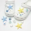 Zapatos de Madera Adorables con Mariposa de Perla de Venta Caliente Accesorios para Zapatos Hebilla de Zapato Desmontable DIY Decoraciones de Zapatos de Dibujos Animados para Primavera y Verano