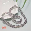 Rueda de Cuentas de Cristal de Colores Deslumbrantes Imitación Swarovski Cuentas para Hilo Cuentas Sueltas para Joyería DIY Accesorios de Joyería Cuentas Planas Venta al por Mayor
