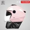Nuevo estándar nacional certificación 3C casco de coche eléctrico para hombre y mujer universal para las cuatro estaciones otoño e invierno batería motocicleta medio casco casco de seguridad