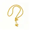 Collar con Borla de Cuentas Perla del Mar del Sur Lisas Redondas Corazón Cierre de Pinza Dorado para Mujer, Mismo Estilo que Joyerías Doradas, Diseño de Nicho