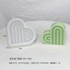 Molde de Silicone para Vela Aromática Arco do Amor Renshan Criativo Arco em Forma de U Cola Gesso Molde de Silicone