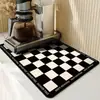 Tapete Drenante para Fregadero de Cocina Tapete Aislante de Calor para Vajilla Absorbente y de Secado Rápido Posavasos Doméstico Resistente al Frote Prueba de Aceite Secado sin Lavado Manteles Individuales para Encimera