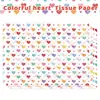 Papel Colorido Wx222 Amor Papel de Cópia 17g Doce de Presente Papel de Embrulho à Prova de Umidade Dia dos Namorados Amor Papel Sydney