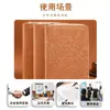 Bolsa com Zíper Textura de Cortiça Caderno Multifuncional Bloco de Notas para Escritório de Negócios Presente de Feriado Corporativo Professor Diário