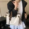 Bolso de Mano Retro de Cuero Suave para Viajes Diarios Gran Capacidad Bolso de Mano para Mujer 2026 Nuevo Versátil Casual Bolso de Hombro o Axila