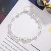 Cuentas de Mariposa Cuentas de Perla de Imitación Pulsera Pulsera Exquisita Moda de Verano Diseño Versátil Lindo Pulsera Atractiva
