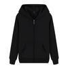 Estilo Nuevo Otoño e Invierno 340g Algodón Puro Sin Felpa Súper Suave Sudadera con Capucha y Cremallera Personalizada Logo Chaqueta de Trabajo Venta al por Mayor