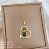 [Aço Titânio] Colar Coração com Gotejamento de Óleo Totalmente Cravejado, Estilo Luxo Leve, Colar Elegante e Deslumbrante Totalmente Cravejado para Mulheres, Corrente Versátil para Clavícula, Corrente de Aço Titânio