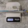 Grifo Monomando de Agua Fría para Fregadero de Cocina de Acero Inoxidable 304 Electrochapado con Núcleo de Cobre y Caño de Cuello de Cisne de Curva Grande para Fregaderos de Cocina y Balcones
