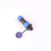 Enchufe Hembra para Aviación Conector Impermeable IP68 Enchufe Industrial sin Soldadura Pin de Cobre de Núcleo Sólido Conector de Cable