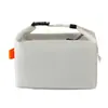 Bolsa térmica de moda y minimalista para oficinista, gran capacidad, impermeable y a prueba de aceite, bolsa para lonchera, bolsa de bento de mano para estudiante