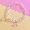 Nueva pulsera de hielo a través de Sanrio para mujer verano blanco dulce perro parchia kulomi estudiante pulsera de dibujos animados al por mayor