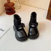Botas de Algodão com Veludo Plus para Bebê Menina 2026 Outono Novo Estilo Botas Curtas Quentes de Princesa Laço Botas de Couro para Menininha