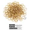 Chaveiro reforçado de aço inoxidável com banho galvânico artesanato diy acessórios mini chaveiro atacado